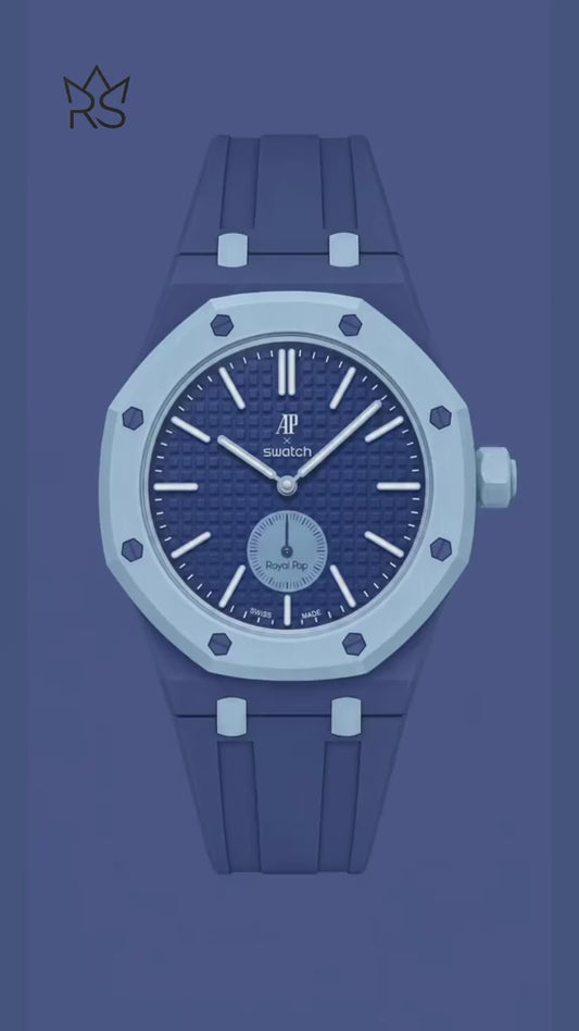 BLAUE ACHT — Montre Pop Bleue